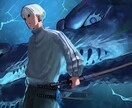 迫力のある一枚絵やキャラクターデザインを提供します 一目で引き込まれるようなあなただけのイラストを イメージ4