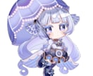 キャラクターのSDイラストを制作します かわいいSDイラスト描きます！アイコン・配信・グッズ用に◎ イメージ1