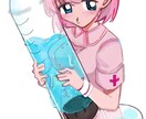 お好みのイラストを描きます カッコイイ絵柄から可愛い絵柄まで色々描けます！ イメージ6