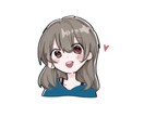 あなただけのアイコンお作りします 等身大のかわいさある女の子アイコンお作りします！ イメージ4