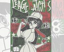 描き下ろし女性一枚イラスト描きます Tシャツ・フライヤー・ポスター等あらゆる用途に活用出来ます。 イメージ6