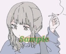 女性のアイコン描きます 2022年までの破格！アニメ風かわいい女性キャラ イメージ2