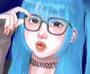 アイコン、1枚絵、似顔絵のイラストを制作します 他にも違う要件で描いて欲しいことがありましたらご相談ください イメージ1