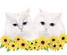 厚塗りで可愛い猫ちゃんイラスト描きます リアルなタッチに寄せたふんわり柔らかな雰囲気のイラスト イメージ1