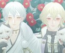 儚げな夢絵を作成します もちろん仲良しふたり組でもOK イメージ2