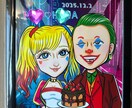 似てて可愛いデジタル似顔絵お描きします くっきりタッチの似てて可愛い似顔絵★アイコン、名刺に イメージ9