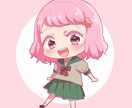 SDキャラのアイコン作成します SNSなどのアイコンにご使用ください！ イメージ1