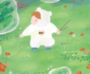 ぬくもりあるタッチで一枚絵をお描きします 絵本のような世界観で見た人と心をつなげるイラスト イメージ4