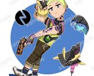 最安値！ミニキャラアイコン描きます SNSアイコン用に格安でイラストを描きます！ イメージ1