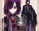 Vtuber様向★live2dパーツ分立ち絵描ます 【提携モデラー紹介可能】高品質！綺麗で格好いい！ イメージ2