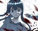 ダーク・不穏な雰囲気のイラストを制作します 歌ってみた/MV用サムネ対応。 イメージ6