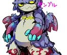 【オープン記念セール】フリースタイル、スケッチカラーイラスト【人外・ドラゴン・ケモノ・モンスター】 イメージ3