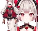 live2dモデルパーツ分けイラスト制作をします パーツ分けイラスト制作いたします！ イメージ1