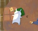 表紙やサムネイルに！絵本のような一枚絵を描きます 可愛くてぬくもりあるイラストでイメージを可視化できます イメージ5