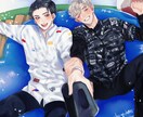 挿絵やアイコン、動画サムネ等色々描きます 漫画調やフルカラーまで対応！バストアップ〜全身まで！ イメージ6