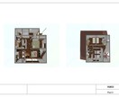 鳥観図パース作成｜間取りが一目で伝わります 空間全体を俯瞰で分かりやすく表現 イメージ3
