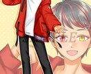動画配信等の立ち絵作成します ゲーム実況やIRIAM、TRPGなどの動画配信や小説等に！ イメージ5