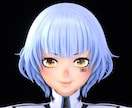 商用利用無料！3Dキャラクターモデリングを承ります VtuberやVRChatなど、かわいい女の子が得意です！ イメージ4