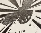 モノクロイラスト描きます 水性ペンで描く繊細で神秘的な世界 イメージ5