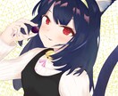 商用利用可!かわいい一枚絵のイラストを描きます キャラクターの表情に力を入れて描きます! イメージ3