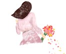 メインビジュアルや挿絵などの人物の描きます タッチのある、おしゃれな一枚絵を描きます。 イメージ6