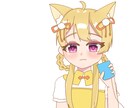 カワイイ系の絵柄が好きな方におすすめします SNSなどに使えるアイコン制作 イメージ3