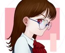 美少女キャラクターイラスト・アイコンを作成します 「このコ」をカタチに！高解像度！ イメージ1