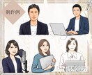 ナチュラルで人間味のあるプロフィールを描きます SNS、副業、ビジネスに。手描きの存在感であなたらしさを発信 イメージ10