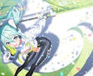 キャラクターイラストを制作します 提示頂いた絵柄に寄せて製作可能 イメージ2