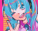 SNSアイコン用の簡易イラストのご注文を承ります 可愛い女の子と男の子をお描きします。 イメージ3