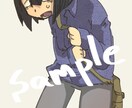 TRPG立ち絵作成します 表情差分も受け付けます！お任せください！ イメージ5