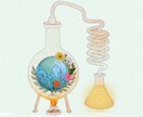 惑星や植物・動物をテーマにしたイラストお描きします 自然と調和した世界観を表現します☺︎ イメージ3