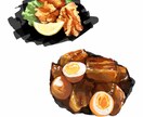 美味しそうな料理のイラスト描きます 写真の代わりに飲食店のメニューやチラシなどにいかがですか？ イメージ4