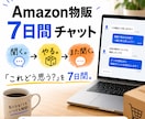 7日間チャットでAmazon物販の相談に乗ります 中国輸入・商品選定・広告など現役セラーに気軽に質問OK イメージ1