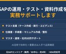 SAPの運用・テスト・資料作成をサポートします 開発以外の手が回らない実務をAI活用で効率よく下支え イメージ1