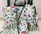 入園、入学グッズお作りします お子様のお好きな生地で1つ1つ丁寧に製作致します イメージ2