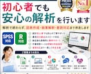 医療系研究に特化｜初心者でも安心の解析を行います 解析で終わらず、図表作成・結果解釈・査読対応まで支援します イメージ1