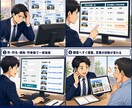 新着物件を見つけやすい検索画面を提供します 対象エリア全体から初回確認日・駅徒歩で絞り込み イメージ3