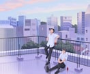 雰囲気やストーリーを大切にしたイラストを制作します 本の表紙や挿絵、音楽配信用のカバーアートにオススメ イメージ3