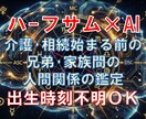 相続で揉めないために|ご兄弟家族の関係を整理します 相続/介護が始まる前に、ご兄弟・ご家族間の関係性を解析します イメージ1