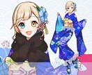 早期納品◎振袖のイラスト描きます お手頃価格で新衣装をお求めの方へ！IRIAMでも使えます イメージ10