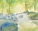 透明水彩でほっこり優しい風景を描きます やわらかな水彩で描く、心に残る風景画 イメージ5