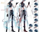 TRPG立ち絵を制作致します 少年少女、成人男女等、様々なキャラクターをお描きします。 イメージ2