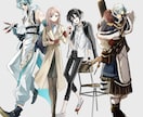 TRPG等での使用イラスト制作致します 立ち絵やイラストでTRPGに彩りを イメージ4