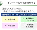 新米管理者の教科書・部下育成編を提供します そのままでも使える台本付きパワーポイントデータです。 イメージ13