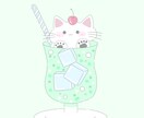 ゆるいイラスト描きます ゆるくてシンプルなイラスト描きます( *´~`) イメージ2