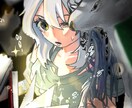 目が特徴的なキャラクターのイラストを描きます イカした個性的なキャラクターを求めている方へ イメージ3