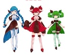 IRIAM/TRPG/グッズ等の立ち絵制作します 商用利用〇！彩度高めの可愛いイラスト！ イメージ4