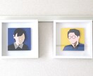 ペーパーアーティストがポートレートアートを作ります 残したい自分、大切な人を大切なアートに イメージ1