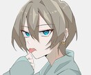 ブログやSNS用アイコン・ヘッダー描きます キリッとした絵柄でSNSのアイコン・ヘッダー描きます✨ イメージ1